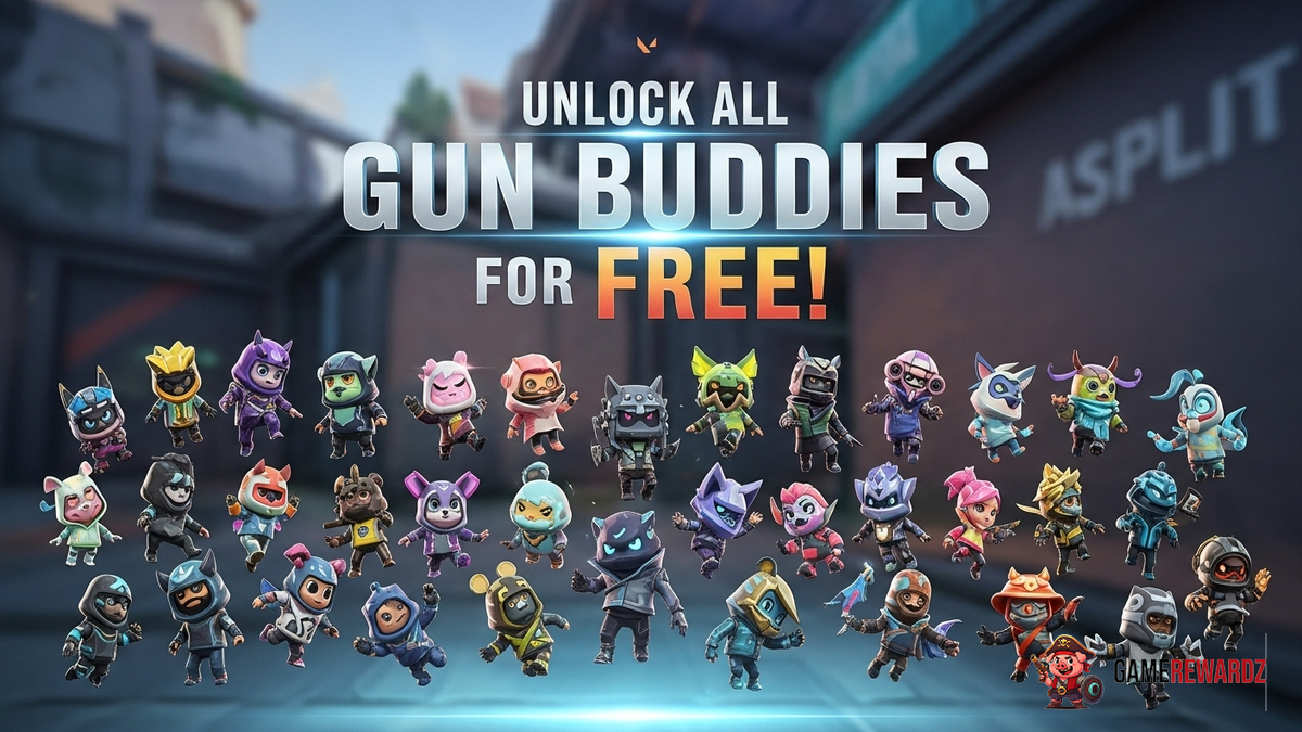 Valorant: Unlock All Gun Buddies for FREE!